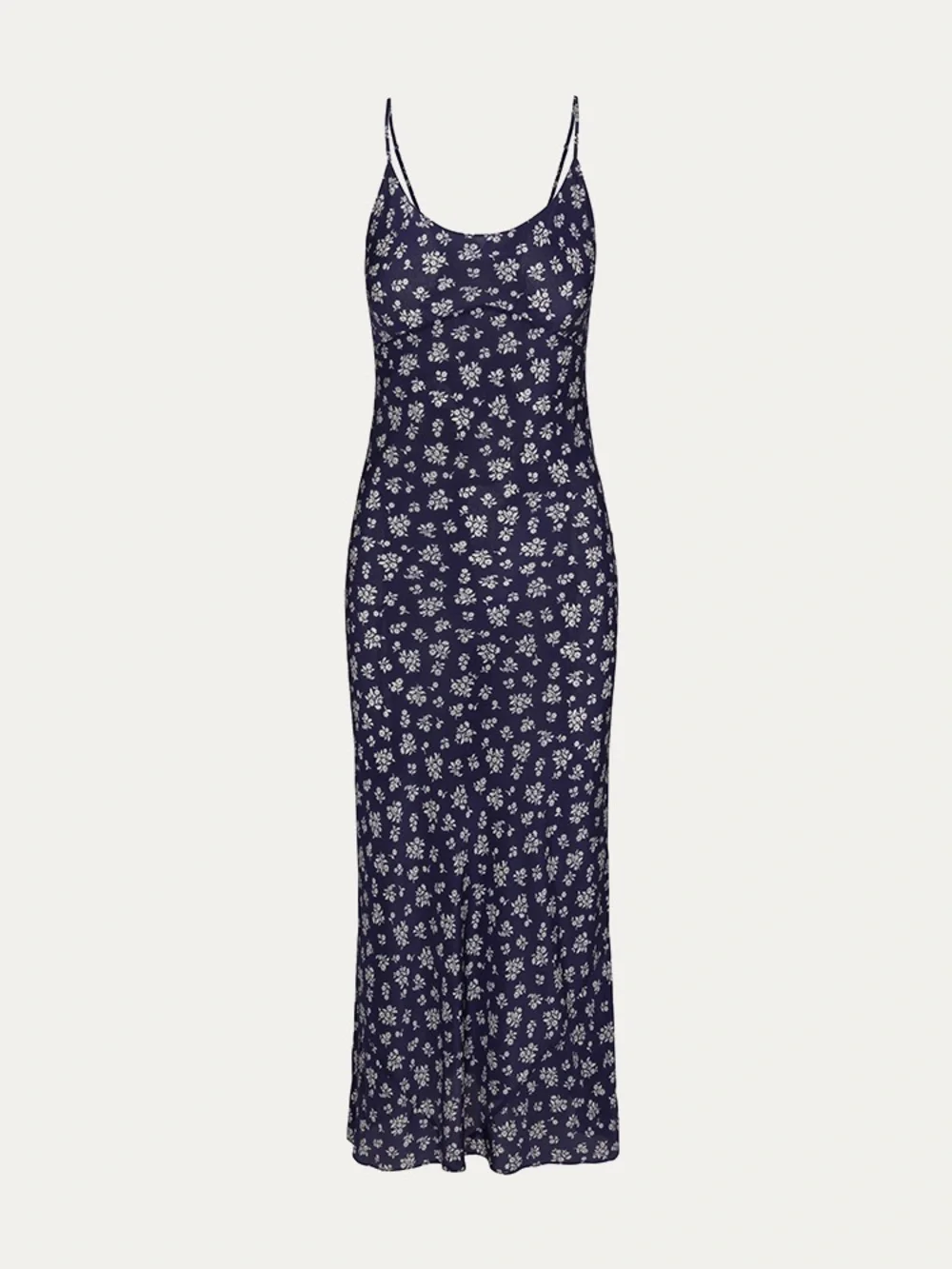 The IGGY Realisation Par Navy Floral Slip Maxi Dress - Picture 4 of 5